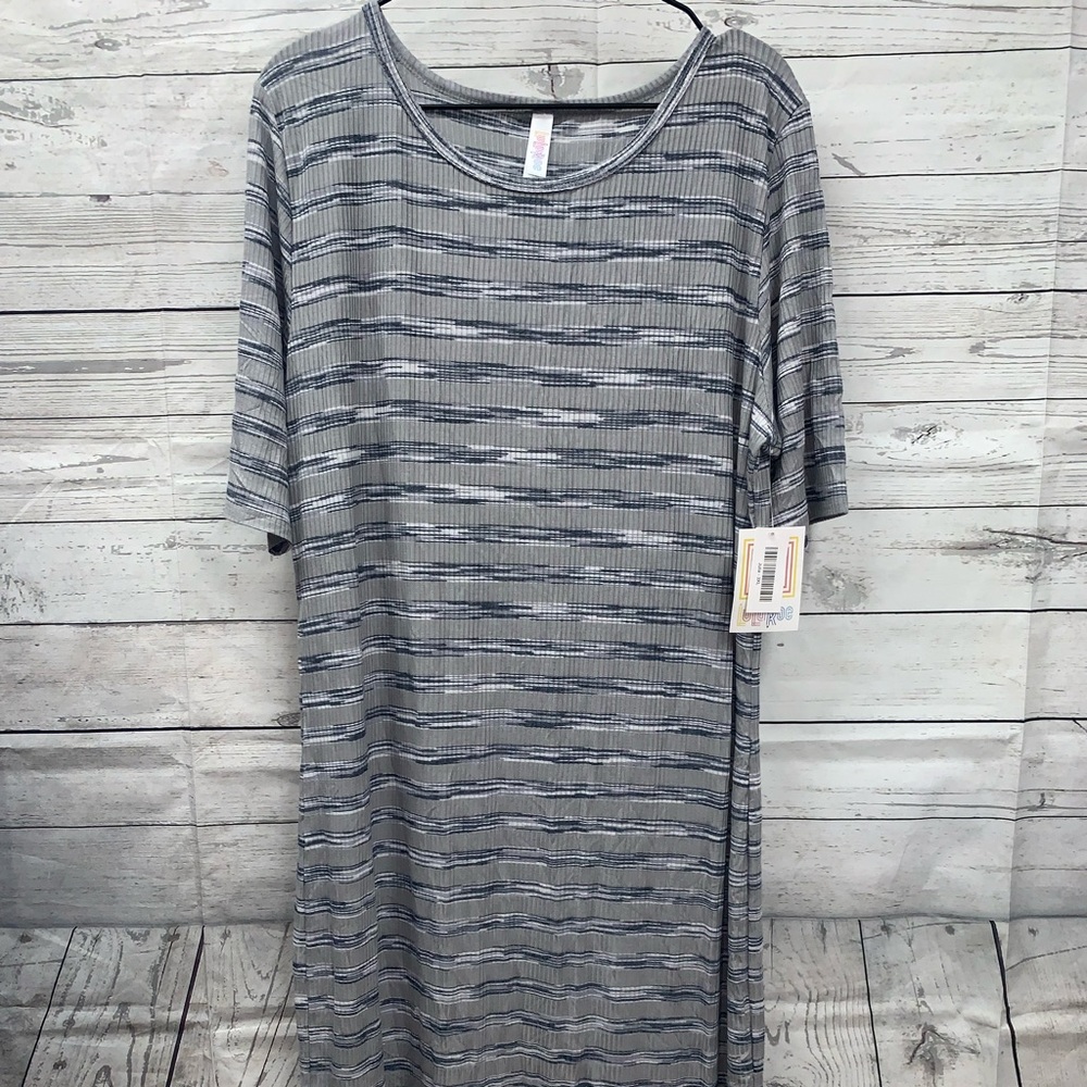 LuLaRoe Julia Stripe 3XL NWT